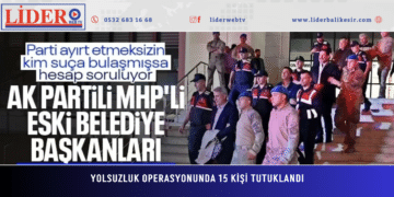 Yolsuzluk operasyonunda 15 kişi tutuklandı