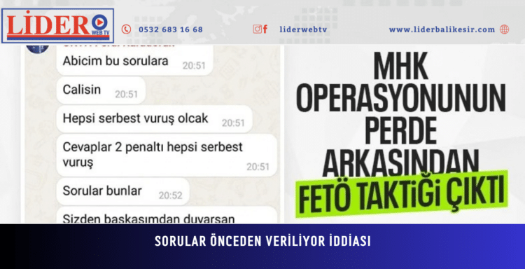 MHK soruşturmasında dikkat çeken detay: