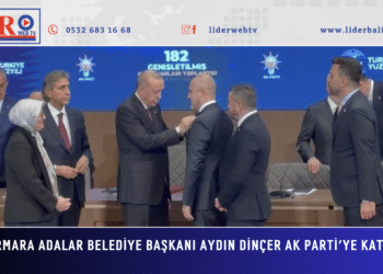 Marmara Adalar Belediye Başkanı Aydın Dinçer AK Parti’ye katıldı