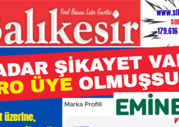 EMİNEVİM, O KADAR ŞİKAYET VARKİ!