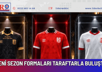 YENİ SEZON FORMALARI TARAFTARLA BULUŞTU