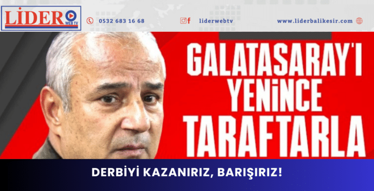 İsmail Kartal’dan istifa tezahüratlarına cevap geldi: Derbiyi kazanırız, barışırız!