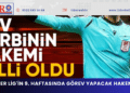 Galatasaray – Fenerbahçe derbisinin hakemi belli oldu