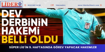 Galatasaray – Fenerbahçe derbisinin hakemi belli oldu