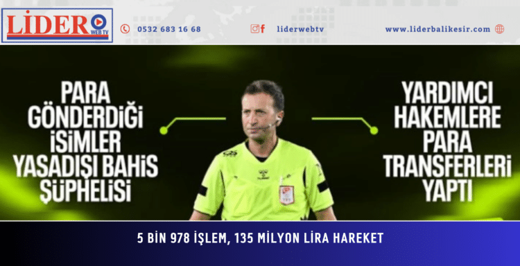Yasin Kol’un MASAK raporundan detaylar: Yasa dışı bahis şüphelisine para transferleri, 41 farklı iban…