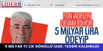 5 milyar TL’lik gönüllü iade: Tedbir kaldırıldı
