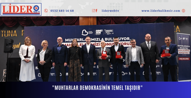 Akın, Muhtarlar ve Aileleriyle Bir Araya Geldi