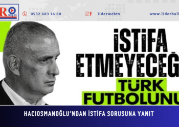 TFF Başkanı Hacıosmanoğlu’ndan istifa sorusuna yanıt geldi