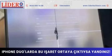 Iphone Duo’larda bu işaret ortaya çıktıysa yandınız!