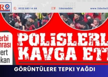Görüntülere tepki yağdı: Mert Hakan Yandaş derbi sonrası polisle tartıştı!