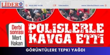 Görüntülere tepki yağdı: Mert Hakan Yandaş derbi sonrası polisle tartıştı!