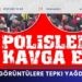 Görüntülere tepki yağdı: Mert Hakan Yandaş derbi sonrası polisle tartıştı!