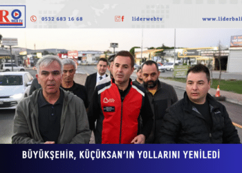 Büyükşehir, KÜÇÜKSAN’ın yollarını yeniledi