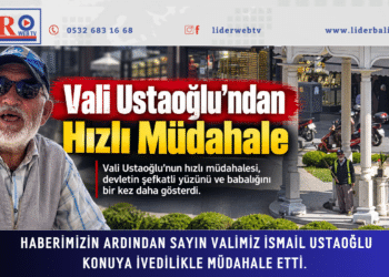 Vali Ustaoğlu’nun hızlı müdahalesi, “Devletin şefkatli yüzünü ve Babalığı’nı” bir kez daha gösterdi.