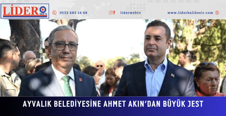 AYVALIK’A BÜYÜKŞEHİR HİZMET BİNASI