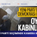 Yeni Parti seçiminde kamera krizi