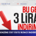 Benzine üst üste ikinci indirim: Tabelalar değişiyor