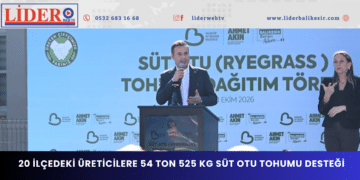 20 İLÇEDEKİ ÜRETİCİLERE 54 TON 525 KG SÜT OTU TOHUMU DESTEĞİ