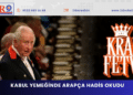 İngiltere Kralı Charles, kabul yemeğinde Arapça hadis okudu