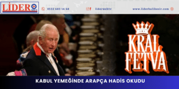 İngiltere Kralı Charles, kabul yemeğinde Arapça hadis okudu