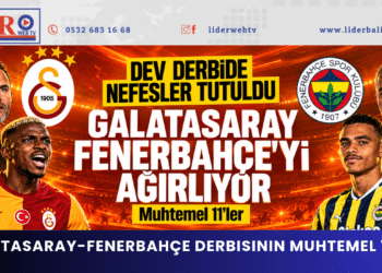 Galatasaray-Fenerbahçe derbisinin muhtemel 11’leri