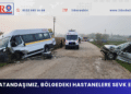 10 vatandaşımız, bölgedeki HASTANELERE SEVK EDİLDİ.