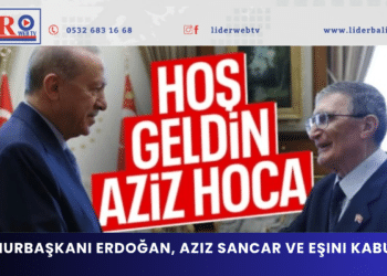 Cumhurbaşkanı Erdoğan, Aziz Sancar ve eşini kabul etti