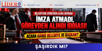 BELEDİYEDE İMZA KRİZİ!