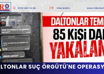 Daltonlar Suç Örgütü’ne operasyon: Mesajlar ortaya çıktı