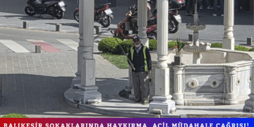 BALIKESİR SOKAKLARINDA HAYKIRMA, ACİL MÜDAHALE ÇAĞRISI!